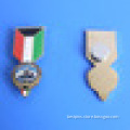 kuwait flag and emblem scarf brooch pin promotion